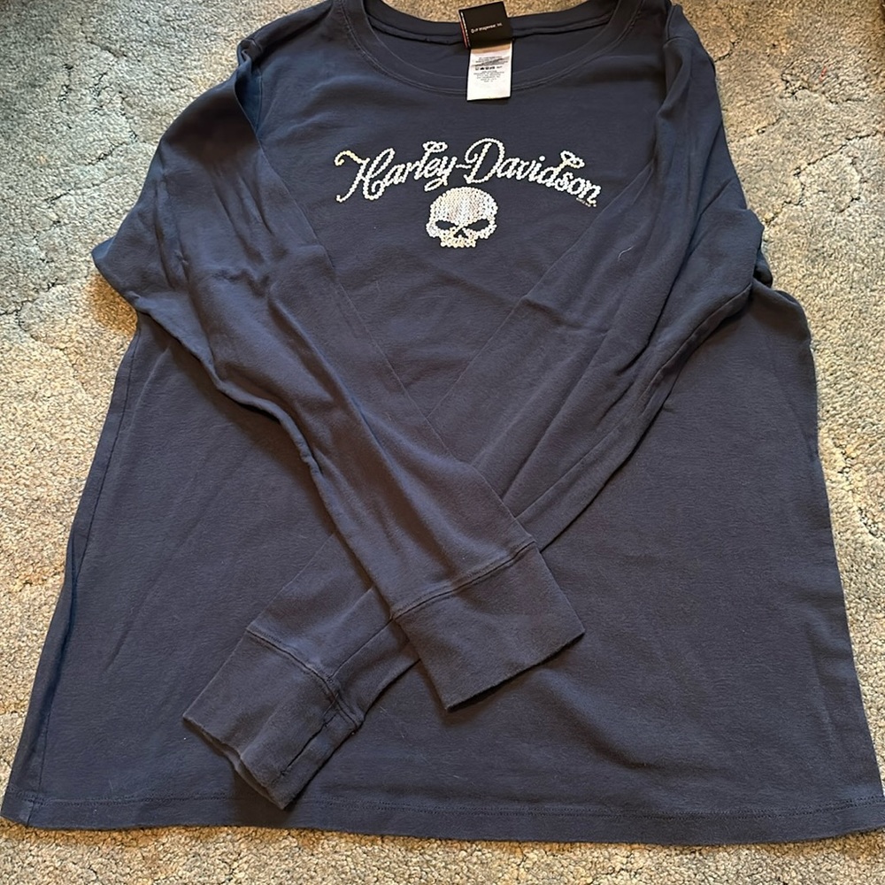 Harley-Davidson Long Sleeve T-Shirt W/ Thumb Hole!